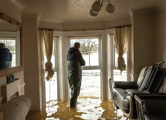 water damage restoration service Fussels Corner
